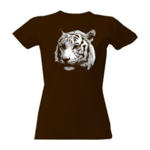 Dámské tričko s potiskem tygr