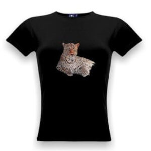 Gepard foto na tričku