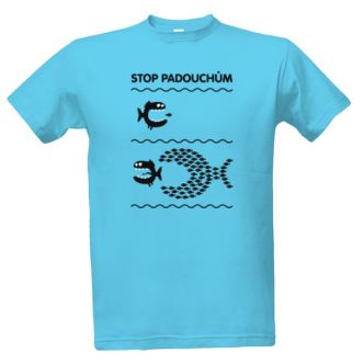 Tričko s potiskem Stop padouchům
