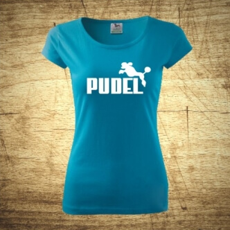 Tričko s potiskem Pudel