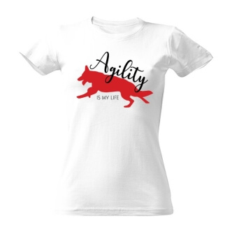 Tričko s potiskem Agility