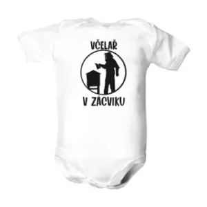 Dětské body s potiskem Včelař v zácviku