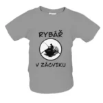 Dětské tričko s potiskem Rybář v zácviku