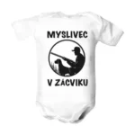 Dětské body s potiskem Myslivec v zácviku