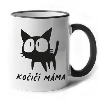 Keramický hrnek s kočkou Kočičí máma