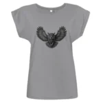 Tričko s potiskem Letící sova