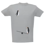 Tričko s potiskem Tučňáci se snaží létat