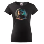 Dámské tričko s potiskem Sovička