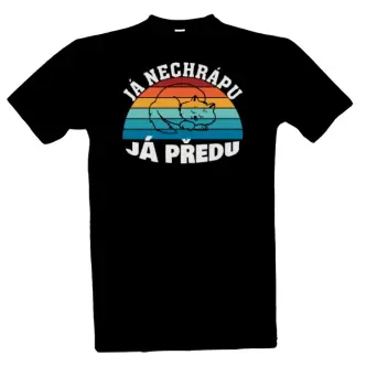 Tričko s potiskem Já nechrápu