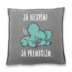 Polštář s potiskem koaly Já nespím