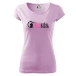 Tričko s potiskem Jsem cyklo kočka