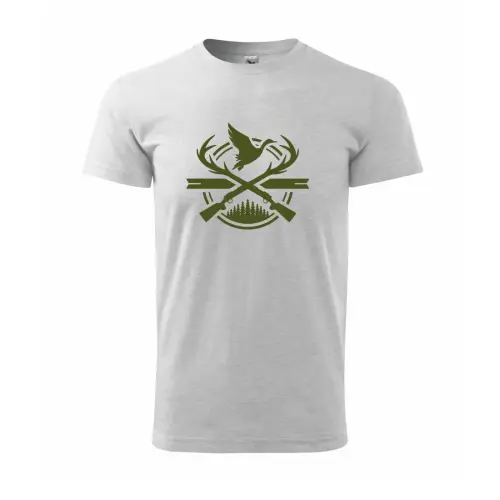 Tričko pro myslivce s potiskem Lovec a kachny