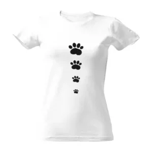 Dámské tričko s tlapkami