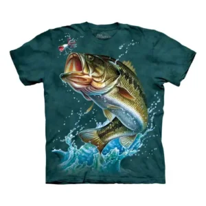 Tričko s 3D potiskem Okounek pstruhový