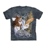 Tričko s potiskem Najděte 11 sov