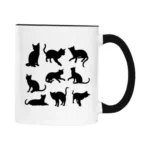 Keramický hrnek Kočky