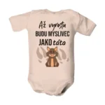 Dětské body s potiskem Budu myslivec